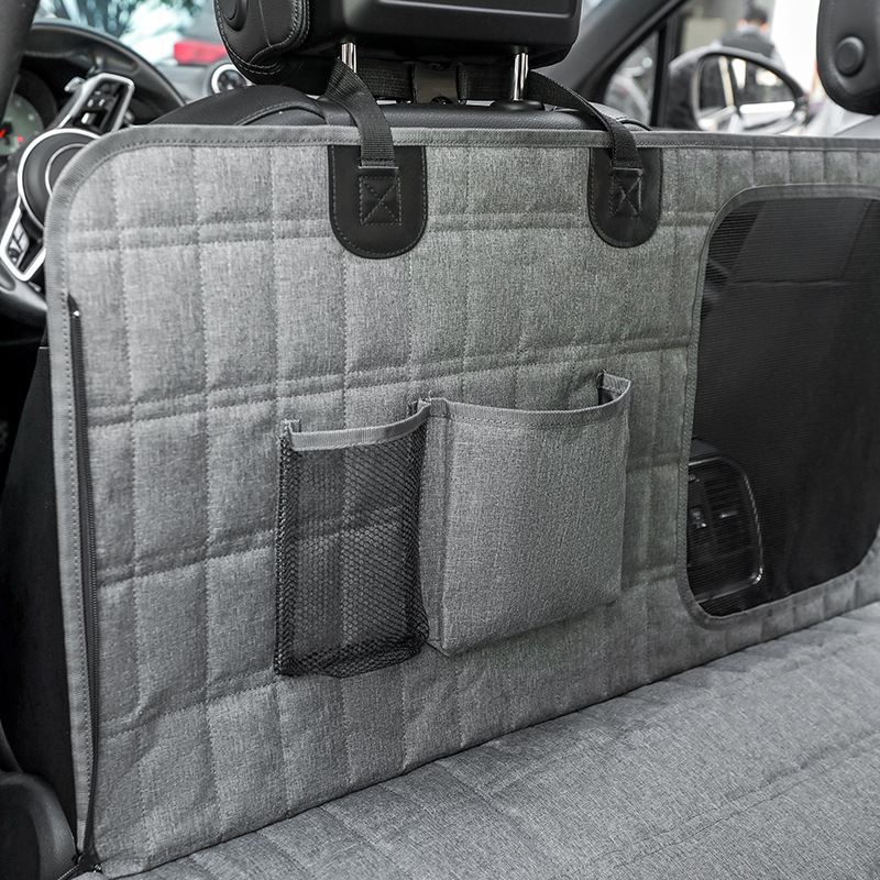 Waterproof Dog Car Hammock Scratchproof Nonslip Seat Protector Covers Oxford Material Backseat Cover for Cars Pet Accessory