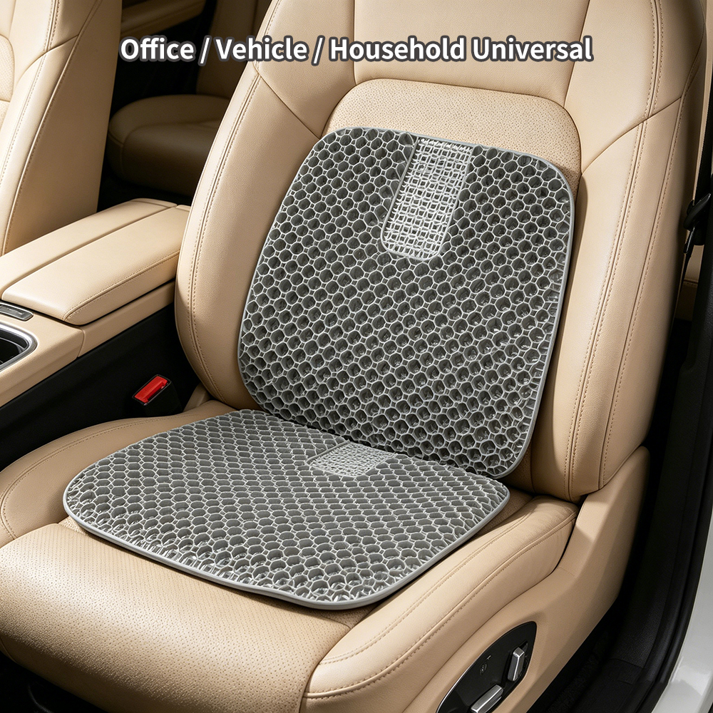 Office Chair Household Car Butt Cushion Anti-slip Ergonomic Hip Gel Cushion Cooling Tpe Seat Cushion