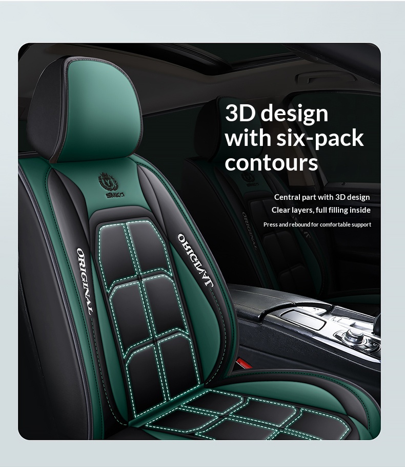 Luxury Sport Leather Car Seat Cover