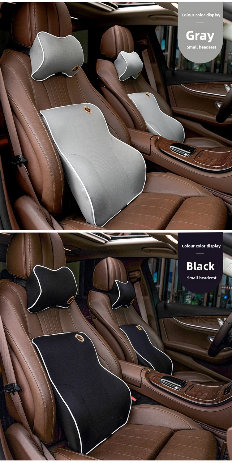 Wholesale Memory Foam Car Seat Cushions & Neck Pillow Headrest Lumbar Support Pad