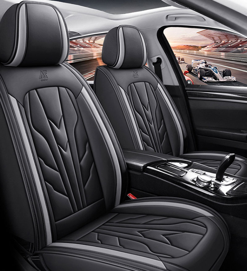 Luxury Leather Car Seat Cover Suitable for 5 Seats, Most Models Universal, All Inclusive, Durable Wear-resistant Customize