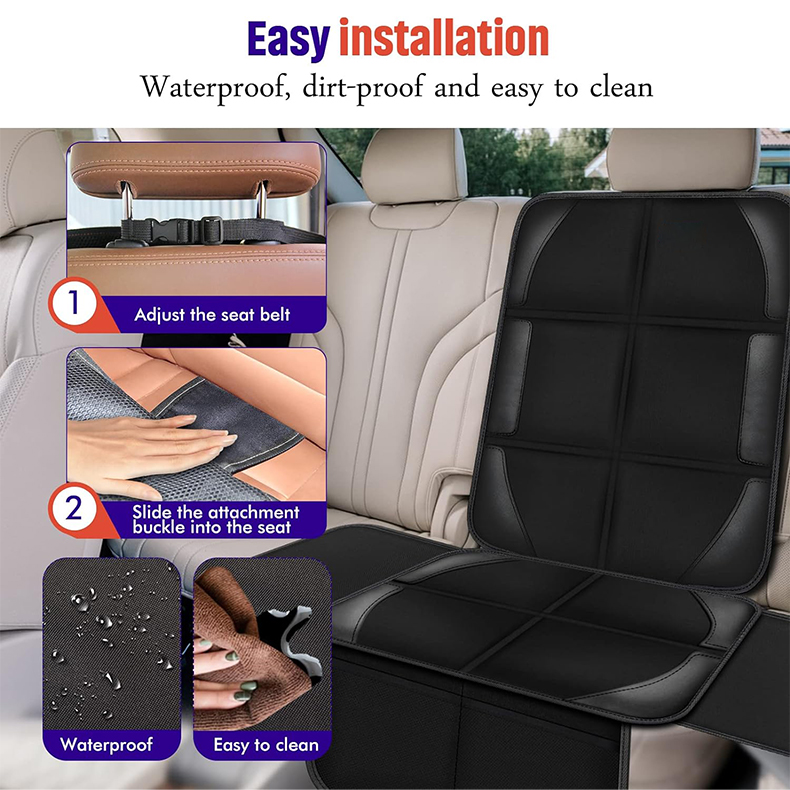 Auto Accessories Universal Waterproof Polyester Eco-friendly Child &amp; Pet Car Seat Protector Cover