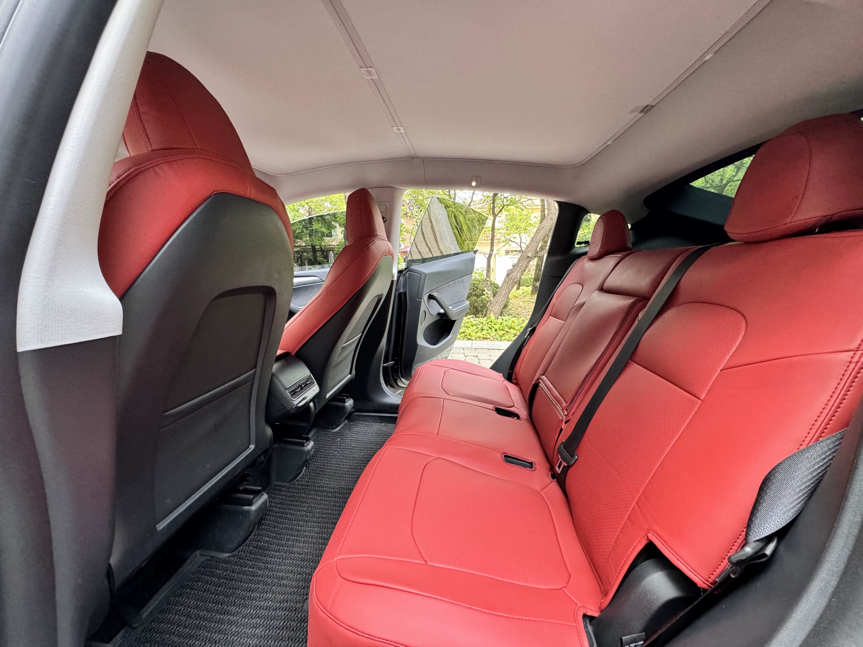 High-End Custom Napa Leather Car Seat Covers Full Set for Tesla Model 3/Y/S/X Wholesale Interior Accessories Elegant Protector