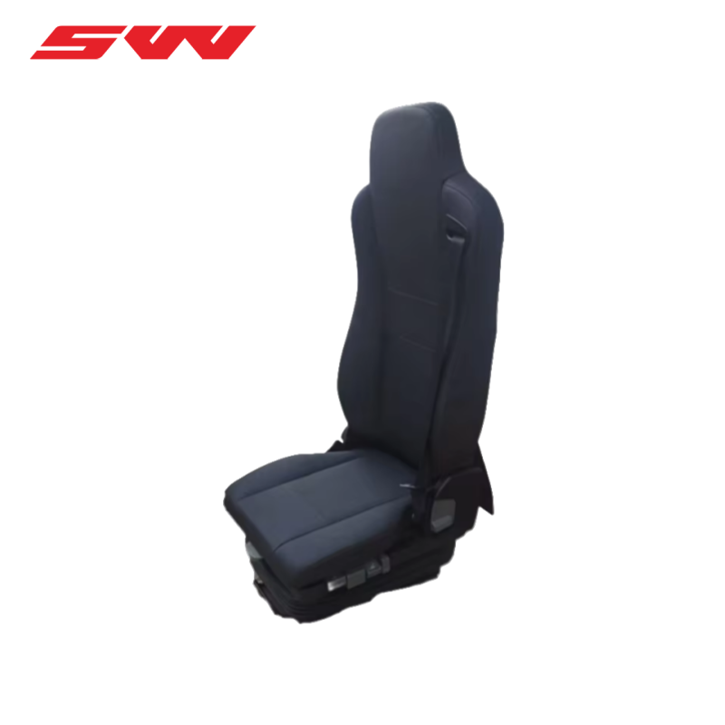 SW Premium ISRI PU Truck Seat Covers Custom Fit for Mercedes Benz Heavy Duty Trucks