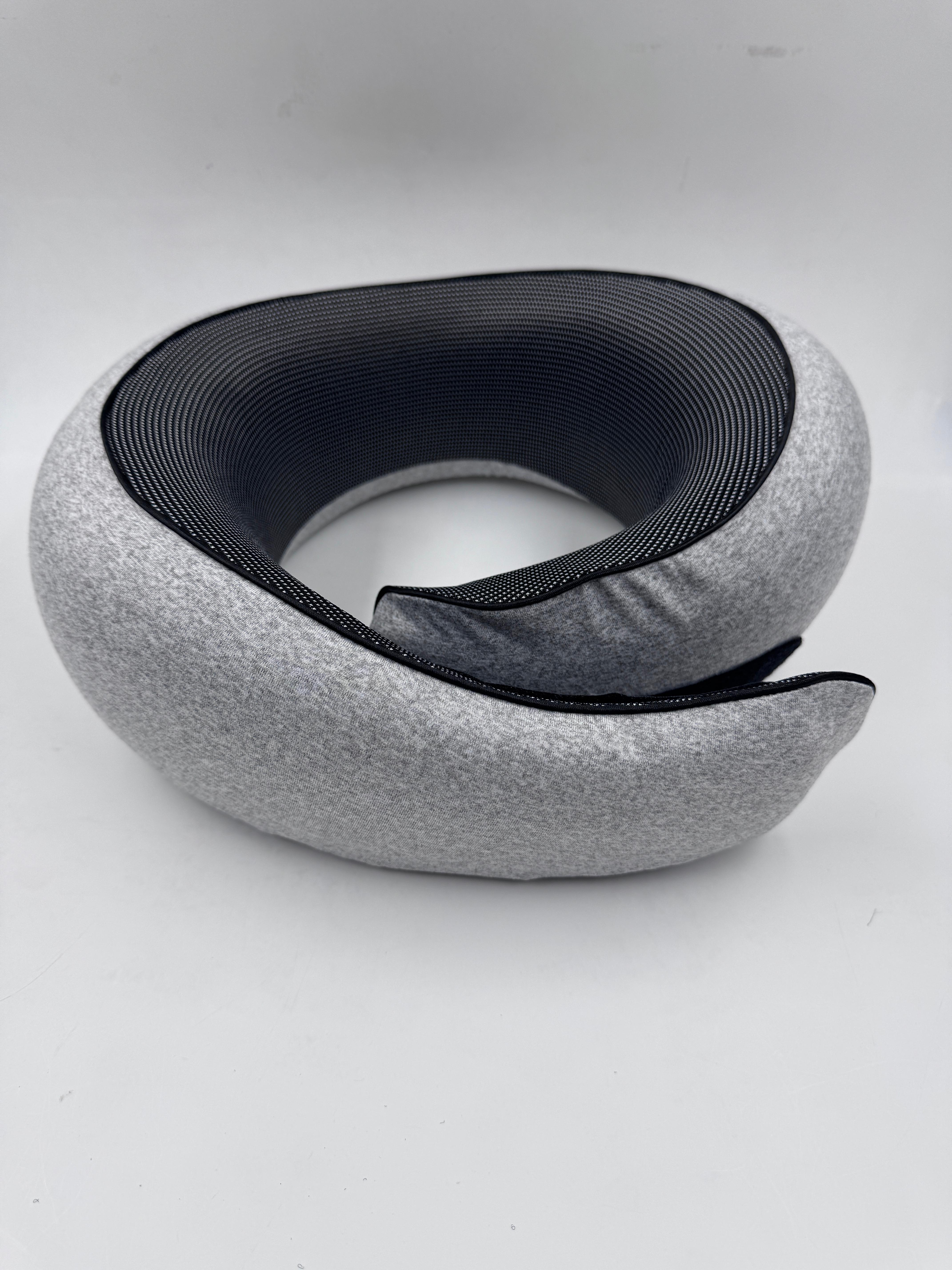 Custom Logo Washable Soft U-shaped Car Travel Pillow Memory Foam Neck Pillow for Traveling Neck Supported Travel Pillow