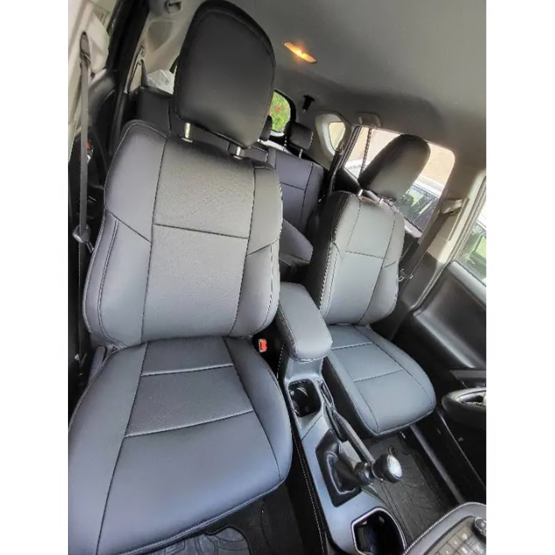 Genuine Leather in Middle Part Original Custom Fit for Toyota RAV4 Corolla CHR Camry Hilux Yaris Auris Car Seat Covers Cushion