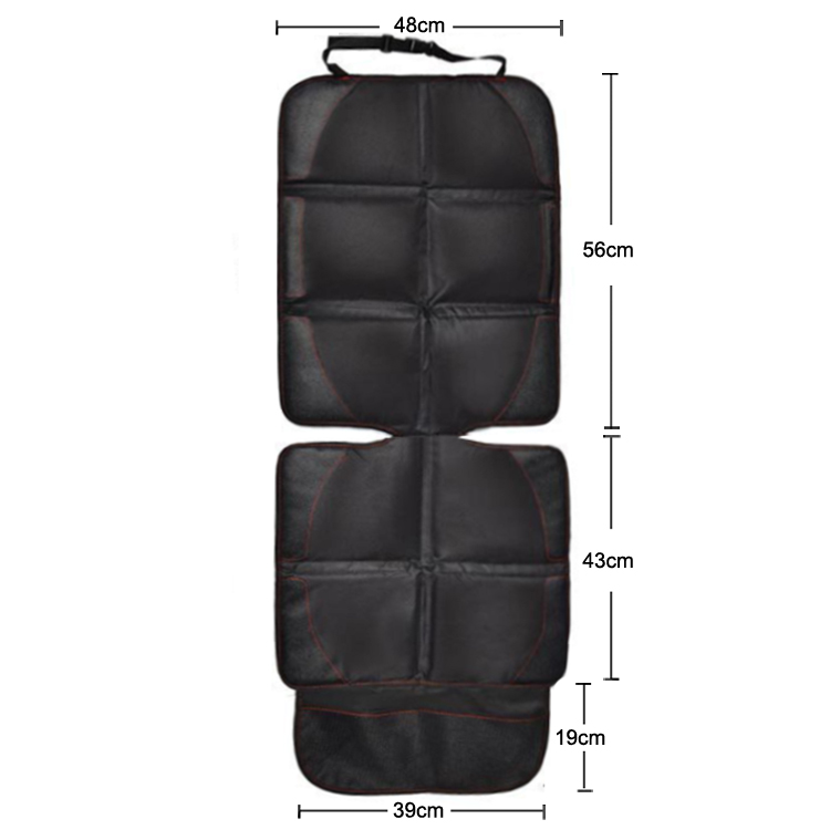 Waterproof Lengthen Non-Slip Safety Cushion Universal Baby Car Seat Cover Durable Seat Protector for Back Seat