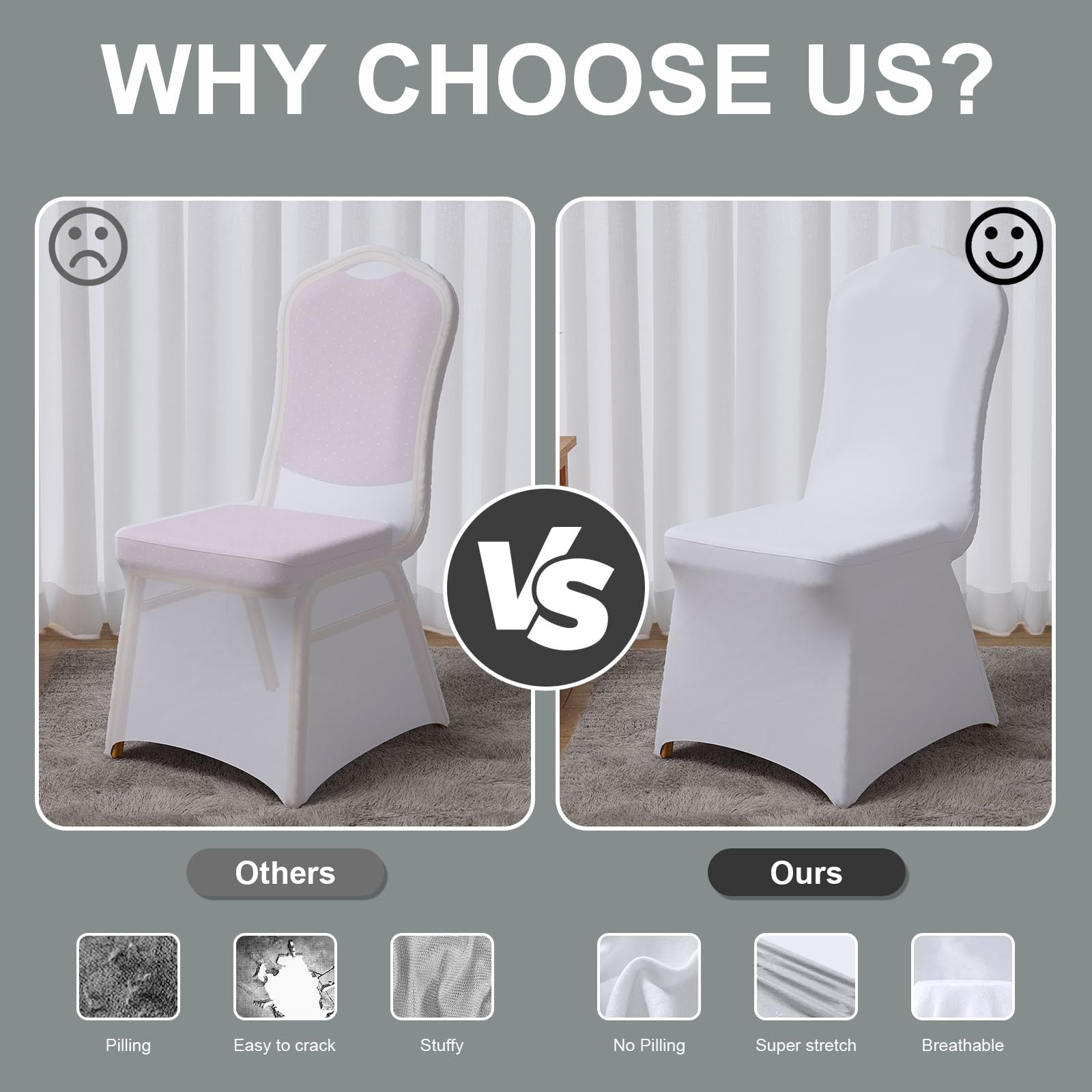 Lowest Price White Banquet Wedding Decoration Chair Covers Universal Spandex Stretch Chair Cover