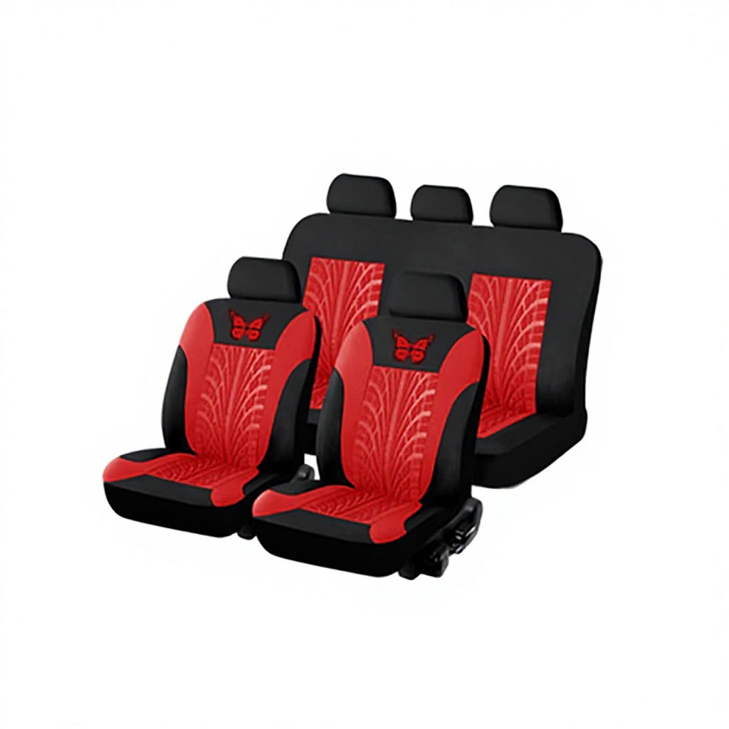 Custom Breathable Car Seat Covers Full Set Butterfly Seat Covers Universal Fit for Car