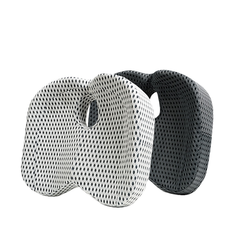 MAIDISHI WJ-287 Triangle Woven Memory Foam Orthopedic Ergonomic Seat Cushion Pillow for Car Bedroom Use Tailbone Pain Relief