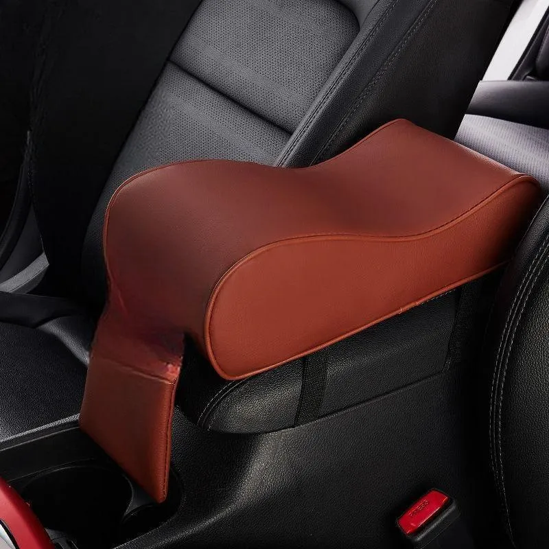 Car Center Console Cover Sophisticated Microfiber Leather Car Armrest Cover Cushion