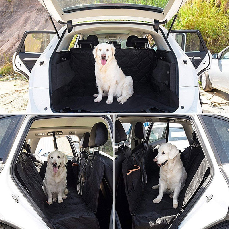 Luxurious Quilted Rear Double Seat Dog Mat