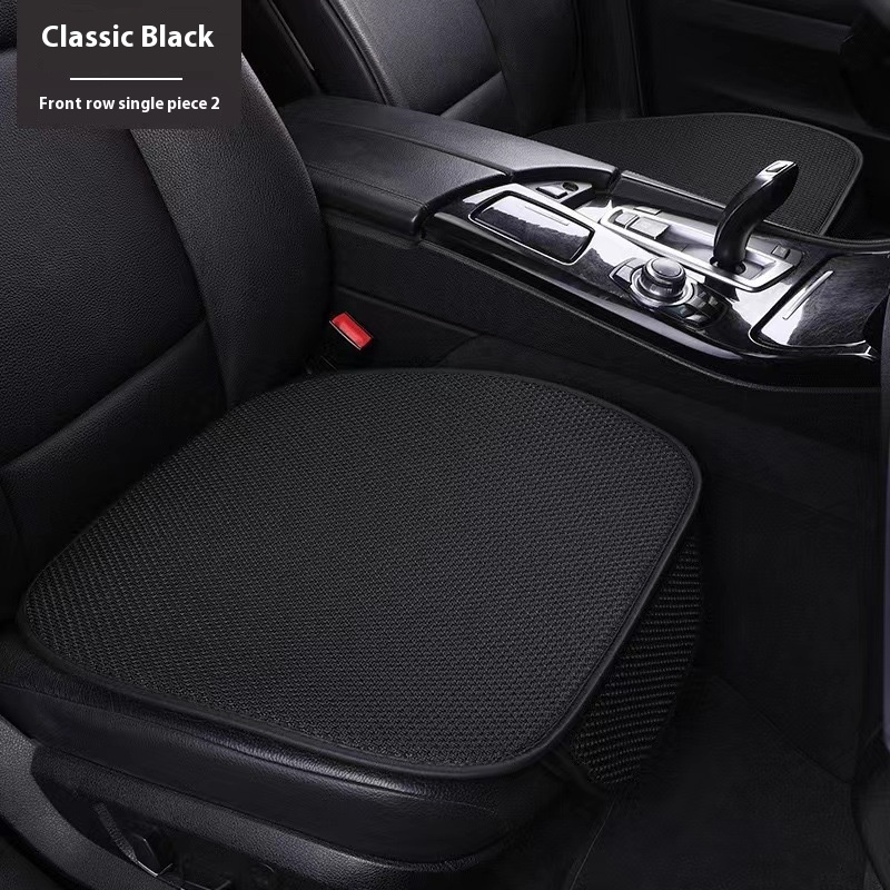 Factory-Generated Sports-Style Summer Car Seat Cover Free Cool Breathable Leather Polyester Fabric Auto Supplies