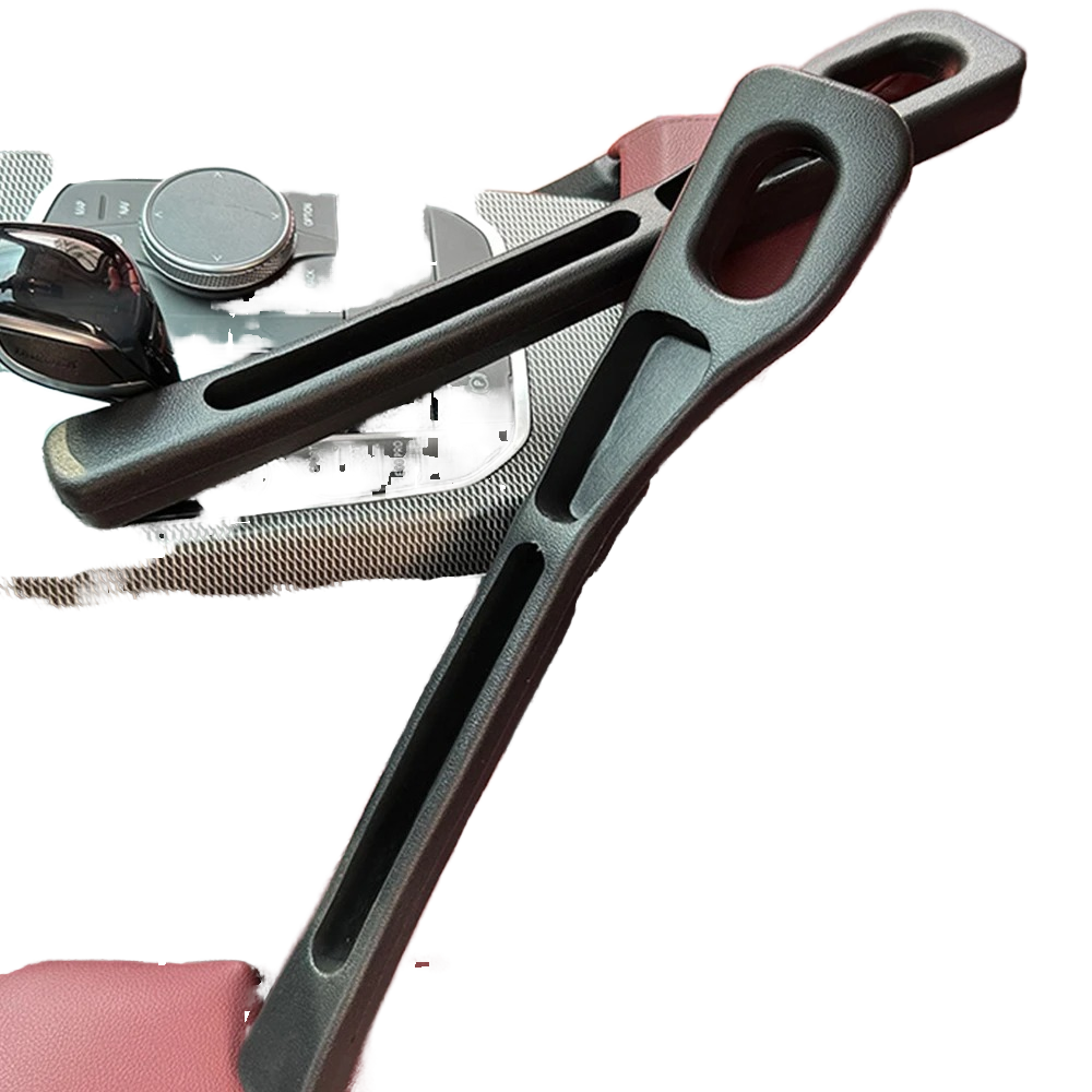 1Pair Car Seat Gap Filler with Leak-Proof Side Seam Plug Strip Drop Blocker for Seatbelt Hole Interior Kits Accessory