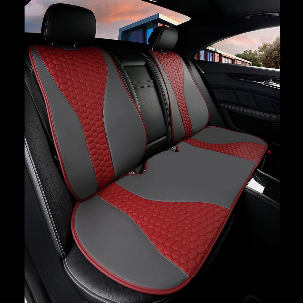Factory Custom Universal PU Leather Car Seat Covers Suitable Full Cover Fit Five Seats Cars