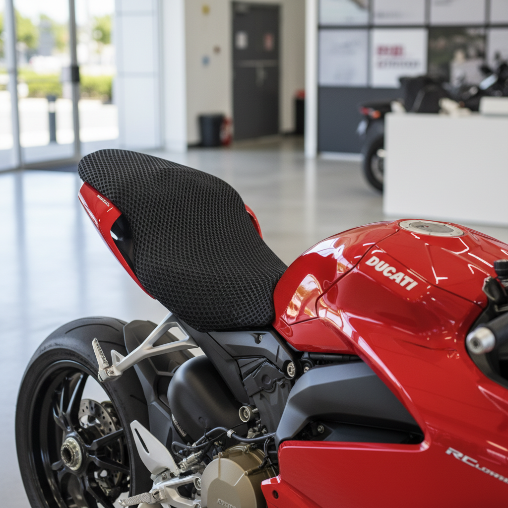 Universal Luxury Motorcycle Leather Seat Covers Proper Price for Any Shape Automotive Plastic Product