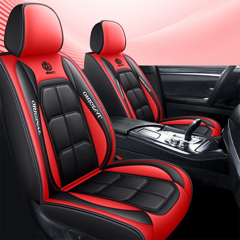 Single Seat Driver All Inclusive Cover Full Leather Car Seat Cushion All Season Universal Pad