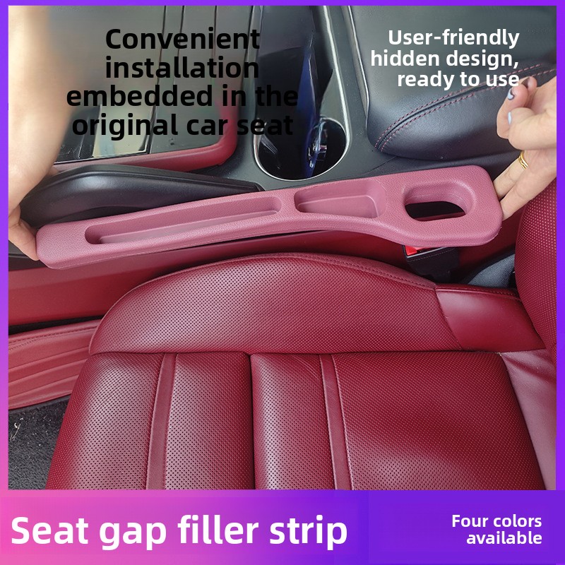 GM Seat Gap Filler Strip PP Material Leak-Proof and Waterproof Car Organizer Storage Box Car Interior Accessories