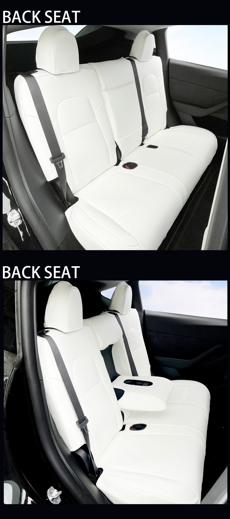 Leather Seat Cover Side Showcase