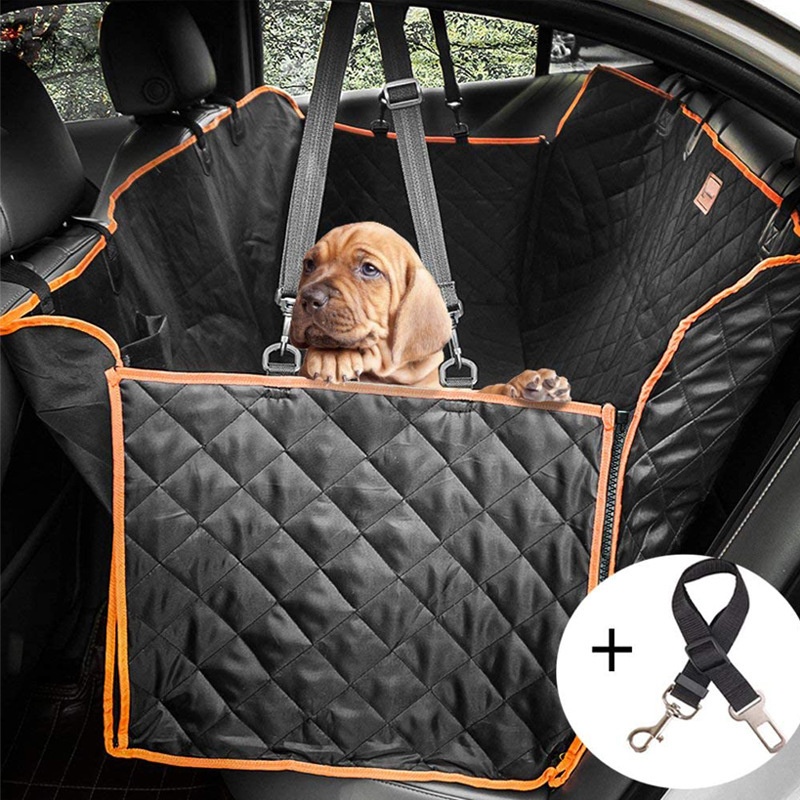 Luxurious Quilted Rear Double Seat Dog Mat