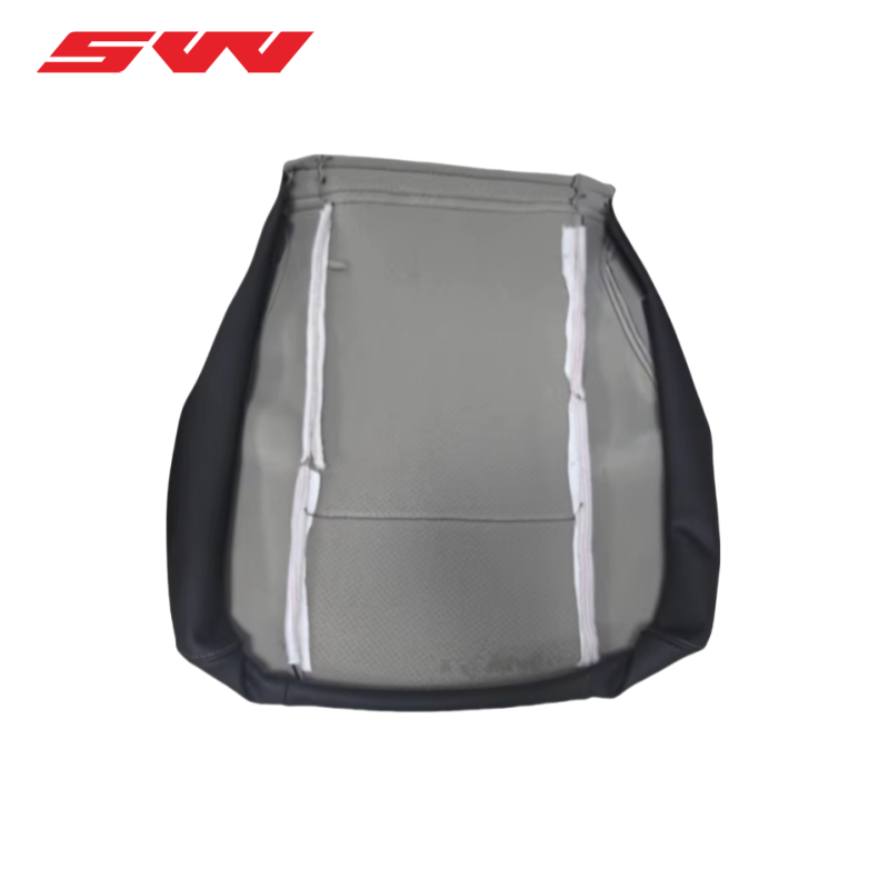 SW Premium ISRI PU Truck Seat Covers Custom Fit for Mercedes Benz Heavy Duty Trucks