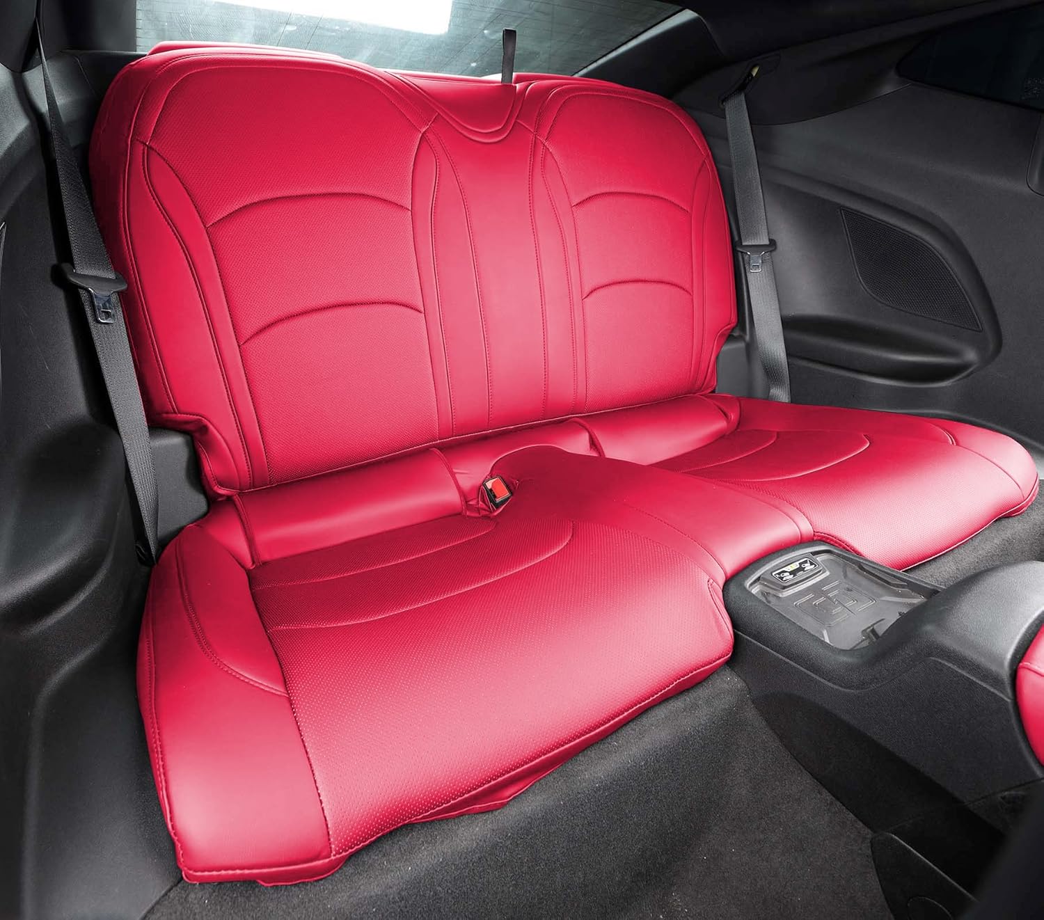 Custom Fit Faux Leather Seat Covers for Chevrolet Camaro 2010-2015 5th Gen Camaro LT LS SS Coupe Model