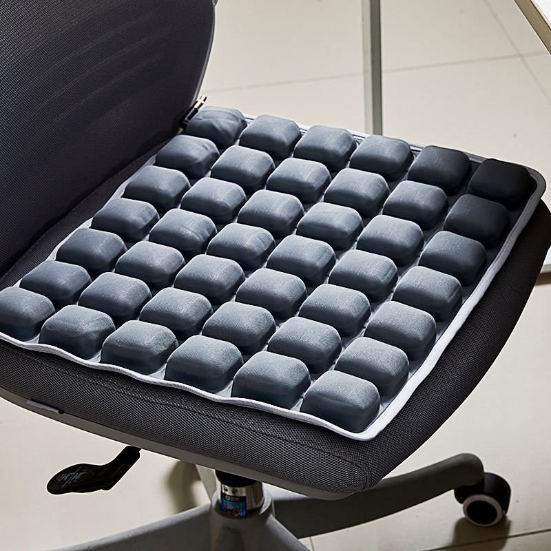 Wheelchair Air Cushion Massage Inflatable Seat Cushion with Heated Function Portable Non-Toxic Timing Control for Car Use