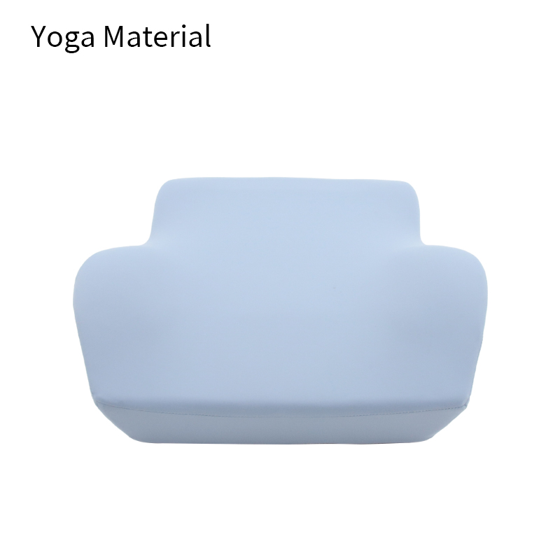 Memory Foam Lumbar Support Back Cushion Knitted Waist Rest Yoga Clothing Fabric