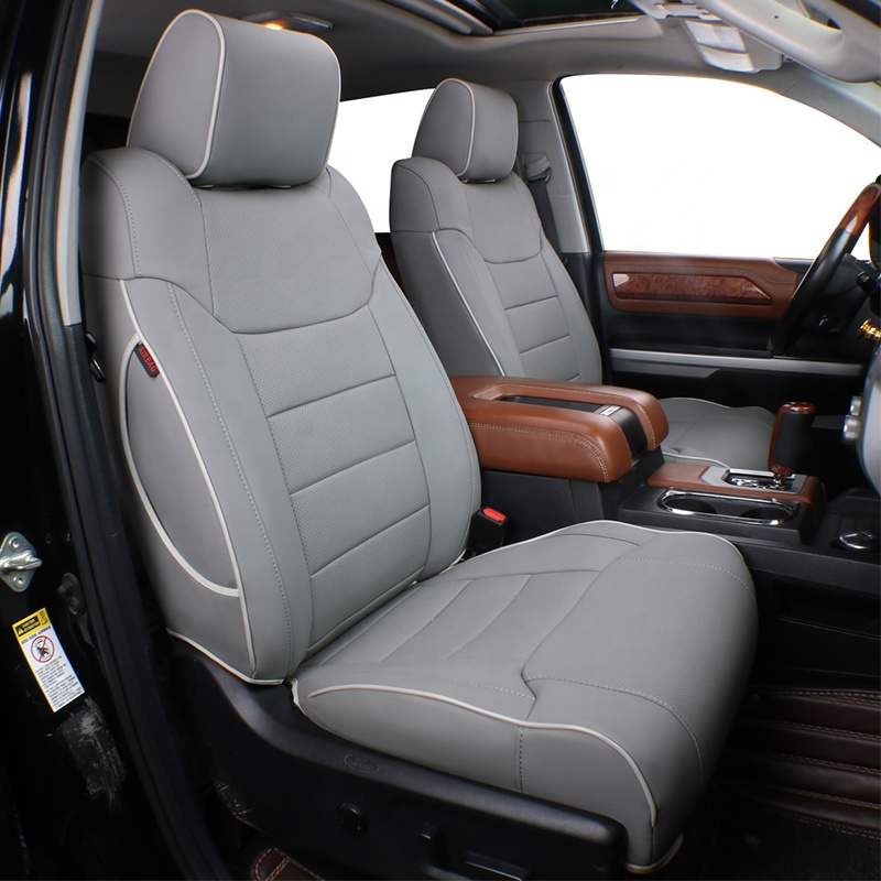 EKR Waterproof PU Leather Custom Fit Universal Luxury Full Set Car Seat Covers for Toyota Honda Nissan VW Hyundai