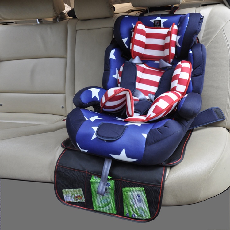 Waterproof Lengthen Non-Slip Safety Cushion Universal Baby Car Seat Cover Durable Seat Protector for Back Seat