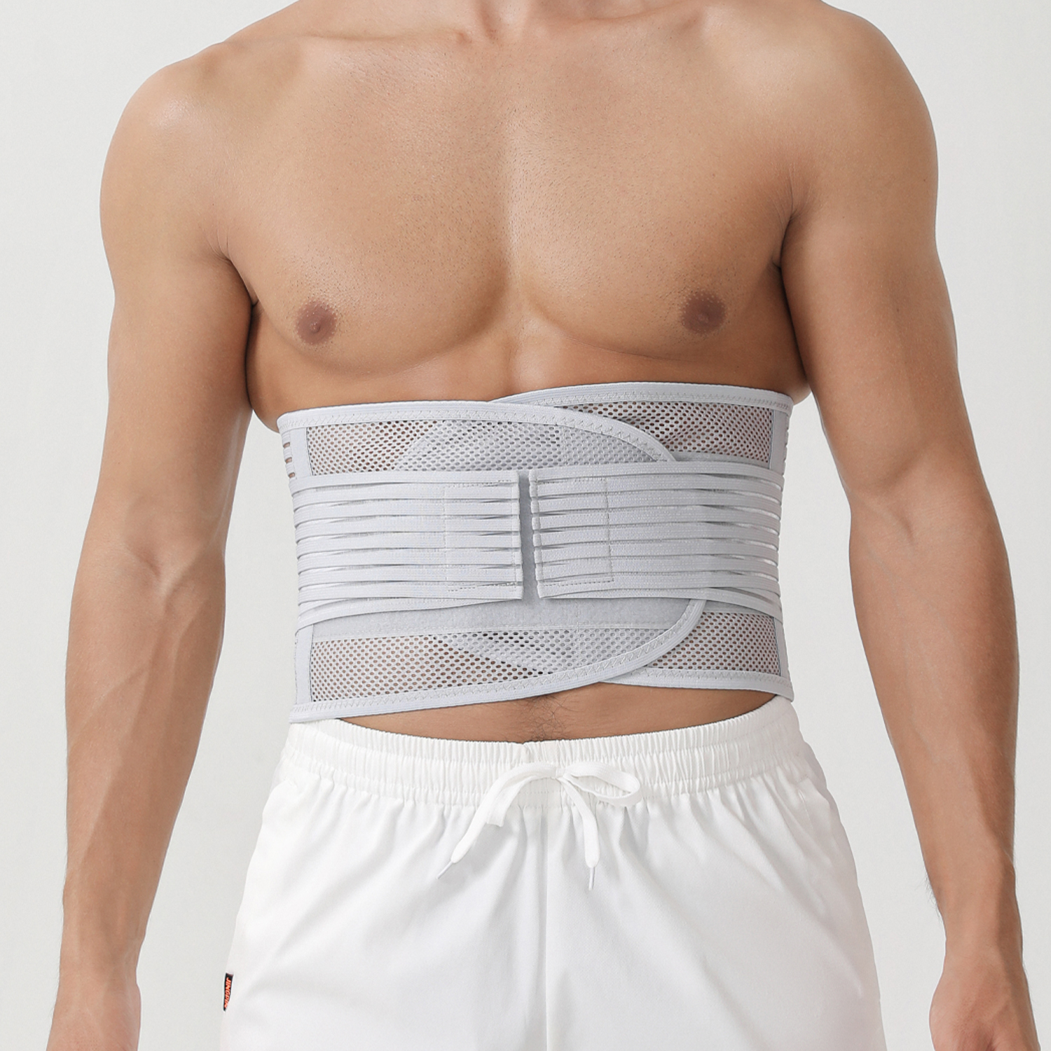 Breathable Waist Backrest Cushion Metal Lumbar Support Chair Back Training Sharper Back Support Cushion for Pain Relief