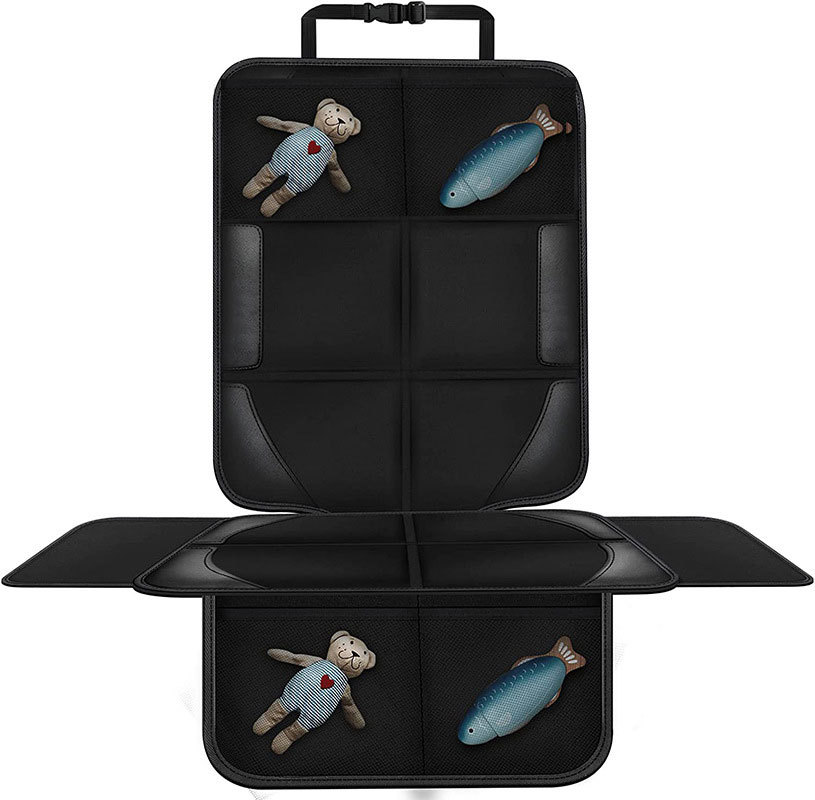 Thickest 600D Fabric Padding Waterproof Durable Anti-Slip Backing Car Interior Accessory Child Seat Protector