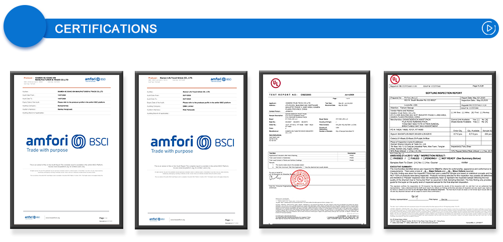 Certifications