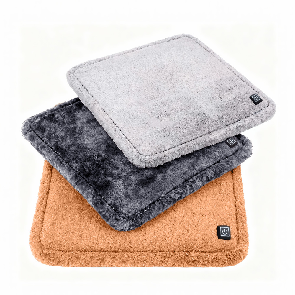 Portable Heated Seat Cushion with USB Heated Seat Cushion for Hips, Heating Chair Pad 3 Temperature Settings with USB Port