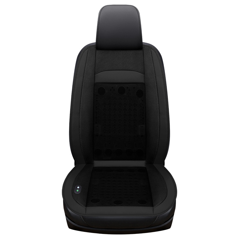 Dropshipping Summer Cooling &amp; Massage Car Seat Cushion, 16 Built-in Cooling Fan Motors