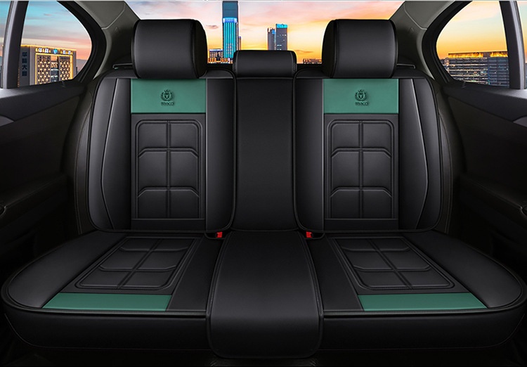 All-Car Ten-Piece Sports Full Set Leather Cover Fully Encircled Four Seasons Universal Wear-Resistant Dirt-Resistant Car Seat