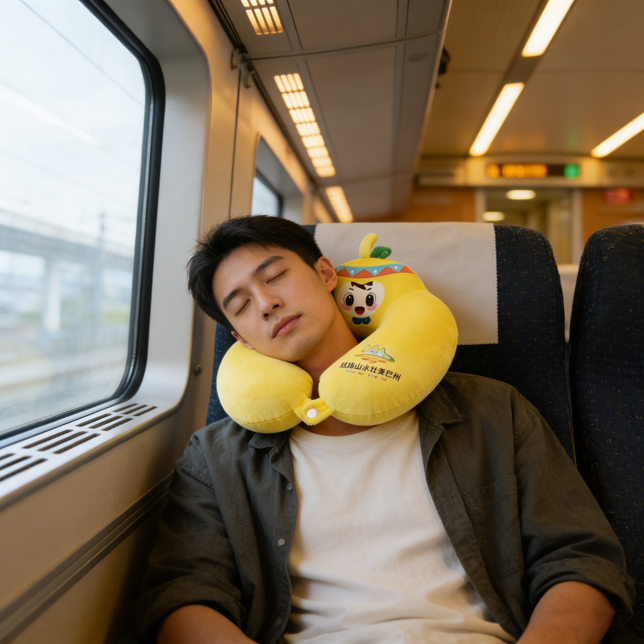 Small Quantity Order LOGO Customize Neck Pain Pillow Support U Shape Memory Foam for Car Airplane Travel Kits