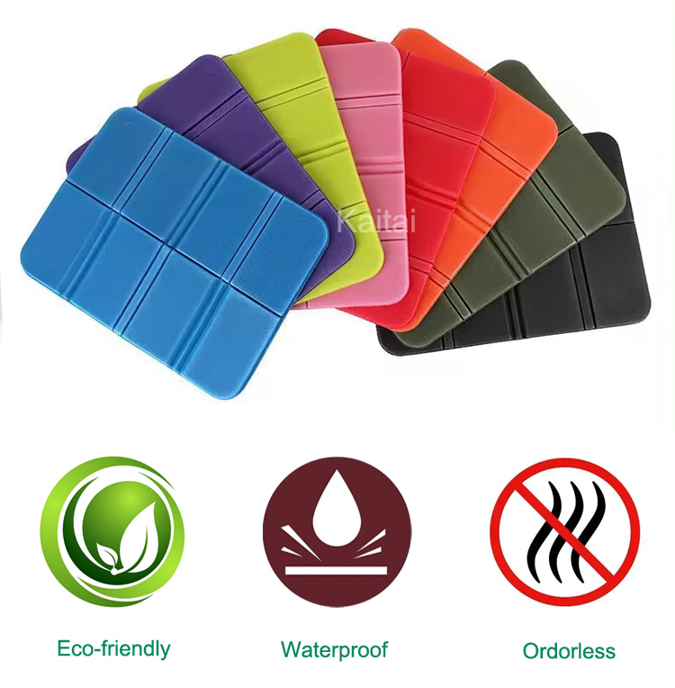 Wholesale Lightweight Portable Folding Polyethylene XPE Foam Seat Cushion Camping Mat Moisture-Proof Bus Seat Pad Source China