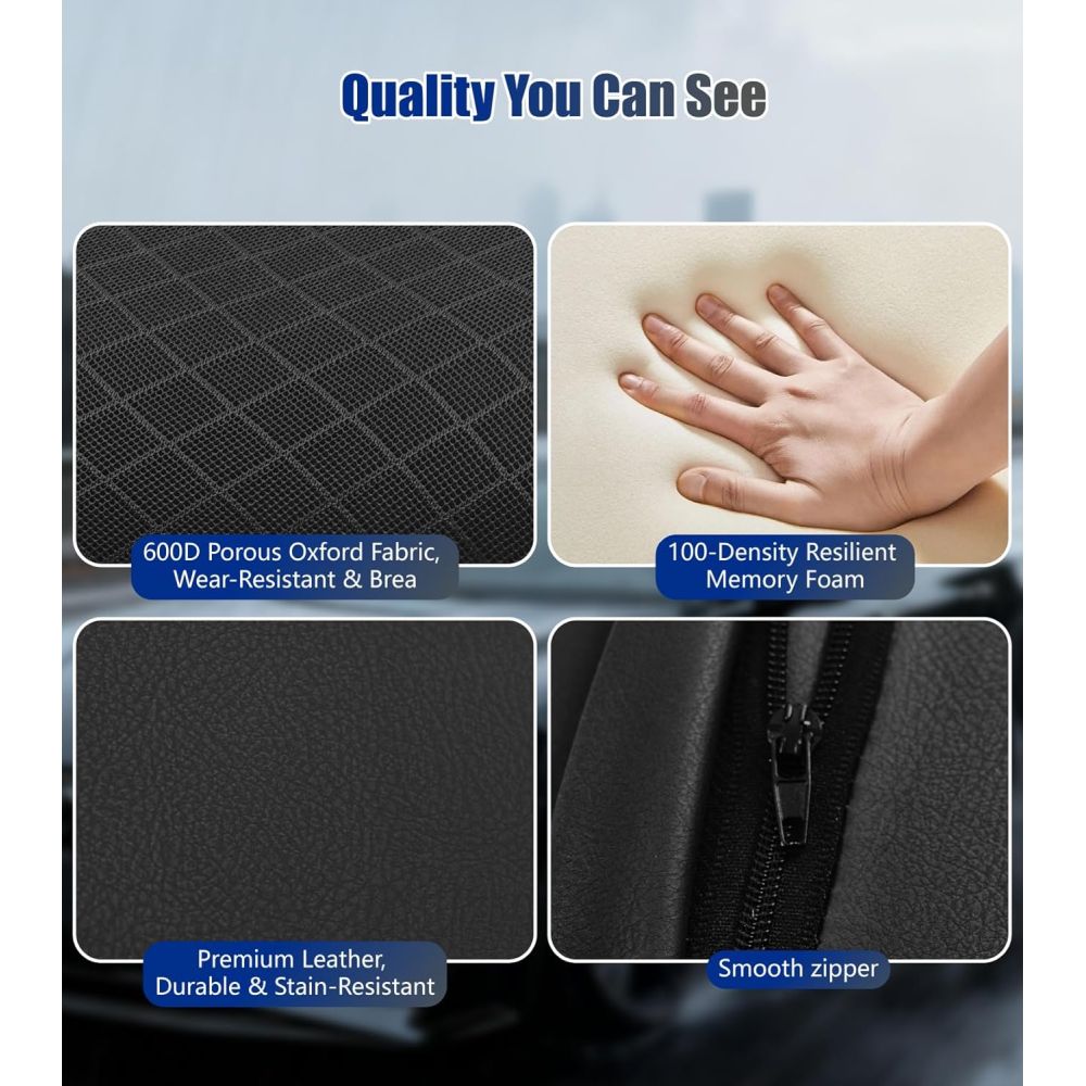 Ergonomic Memory Foam Car Headrest Pillow Soft Neck Support Cushion for Long Drive Comfort OEM ODM