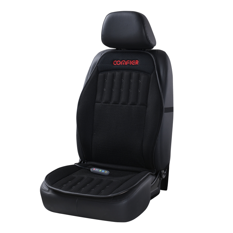Intelligent Temperature Control Heated Ventilated Car Seat Fan Cushion With 3 Cooler Speed 2 Levels Heating