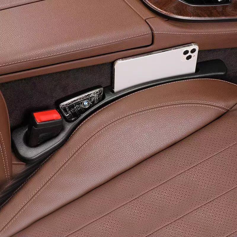 Car Interior Accessories Leak-Proof Side Seam Plug and Gap Filler Organizer for Seat Side Car Seat Gap Filler Organizer