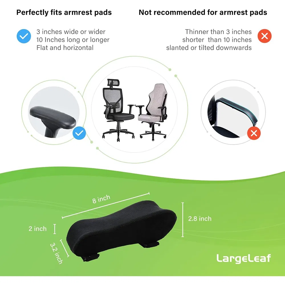 Multifunctional Memory Foam Chair Gel Ergonomic Armrest Cushions Elbow Reisekissen for Car