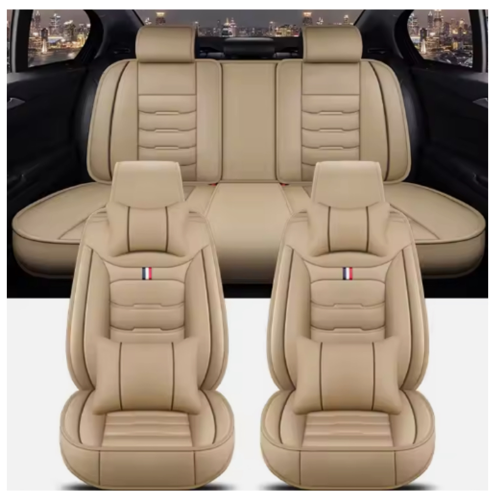 Full Set Universal PVC Leather Car Seat Cover Factory Directly Sales Car Seat Cover