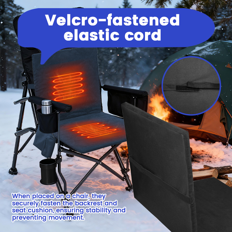 High Quality Portable Outdoor USB-Heated Adult Chair Cushion Soft Three Gear Control Pad for Various Chairs