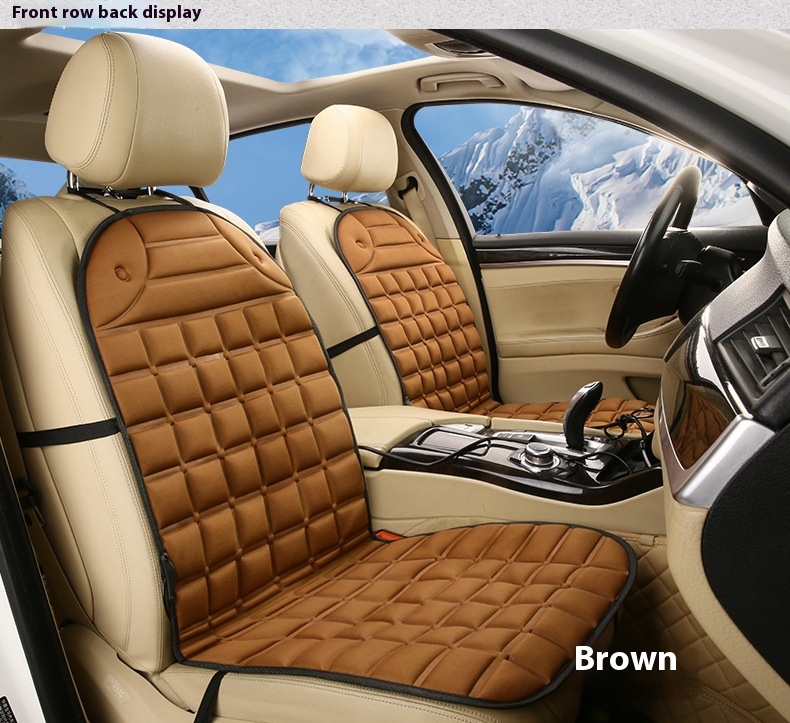 Universal 12V Car Electric Heating Seat Cushion Winter Car Heating Cushion Electric Square Seat Pillow for Cars