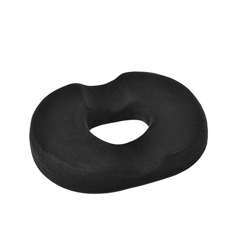 JY Custom Color Travel Memory Foam Seat Cushion Round Seat Cushion for Office Chair Pressure Relief Seat Cushion