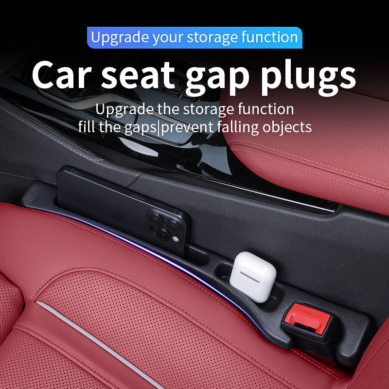 1 Pair of General Motors Seat Gap Plug Strips Side Seam Automotive Gap Filler Leak Proof Seat Gap Plug