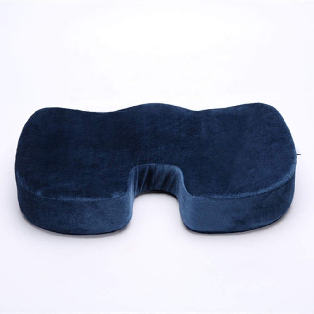 Office Chair Seat Cushions &amp; Pillow Lumbar Support Car Back Support Memory Foam Woven Pillow Set Washable Cover