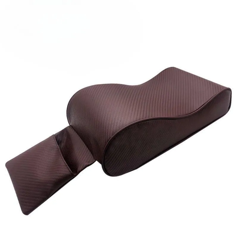 Car Center Console Cover Shiny Microfiber Leather Car Armrest Cover Cushion