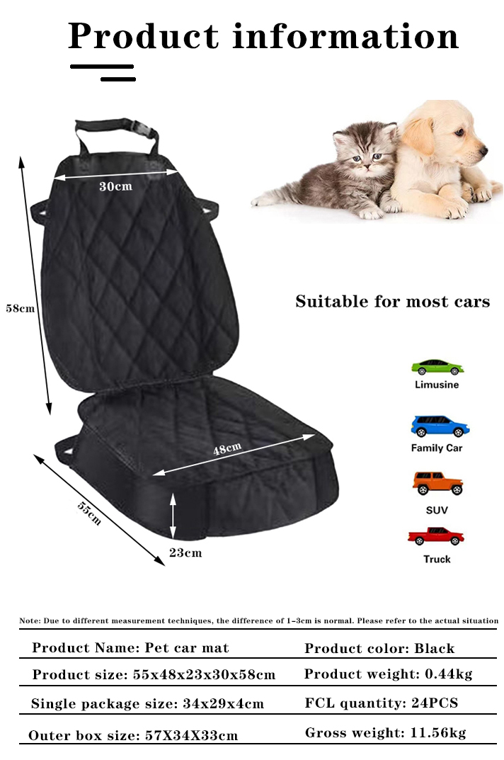 car pet seat cover structure